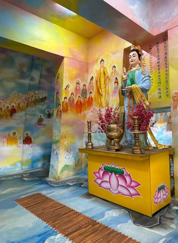 Linh Anh Pagoda inside Dalat Vietnam things to do