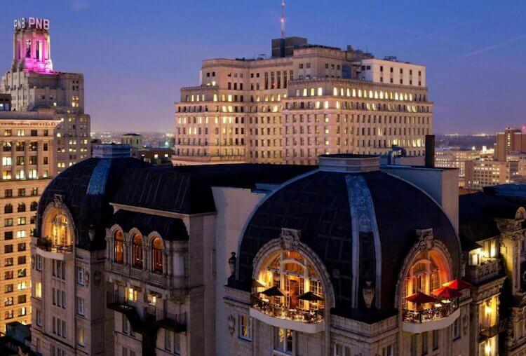 The bellevue balcony view philadelphia historic hotel 