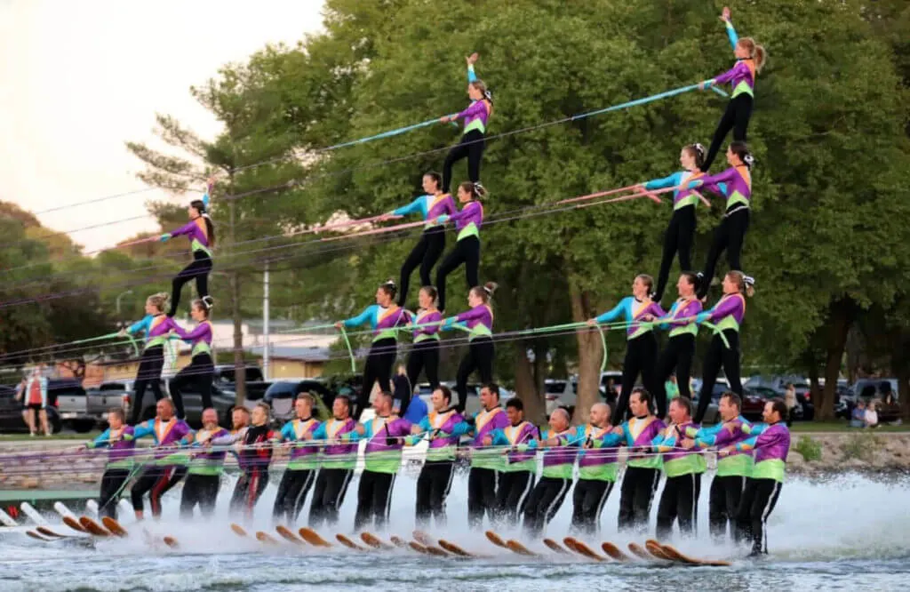 Rock Aqua Jays water ski team janesville
