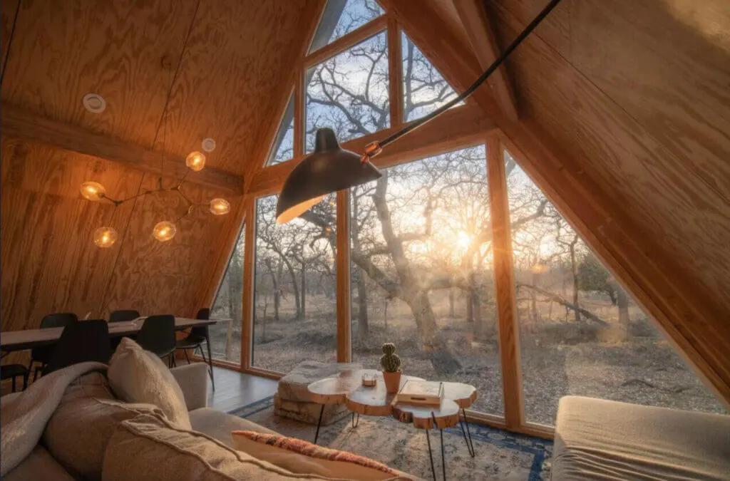 A Frame Ranch Fredericksburg Texas unique stay