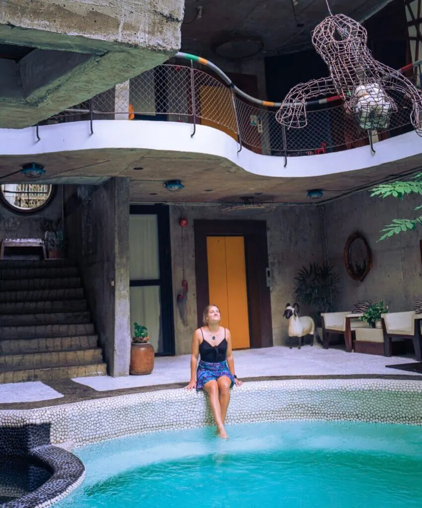 Splurge on a nice place if you are burnt out from travel