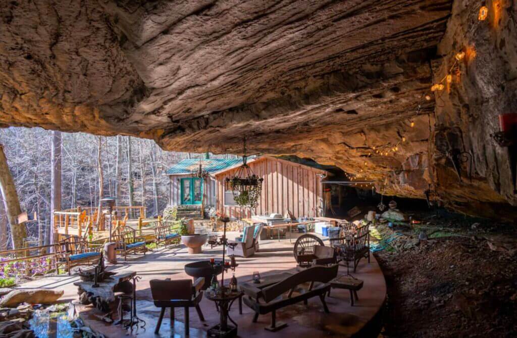 The cave at Smith Lake Alabama unique tsays
