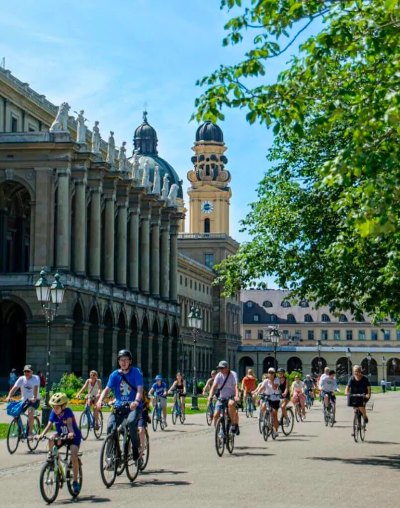 cycling in munich
