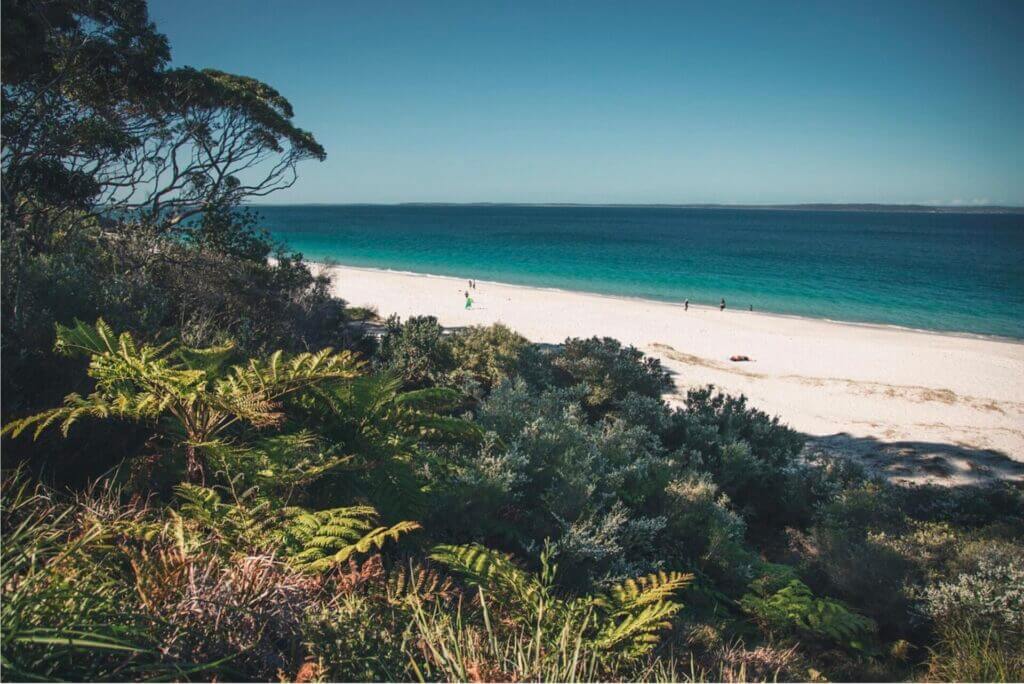 Jervis Bay beach town australia NSW