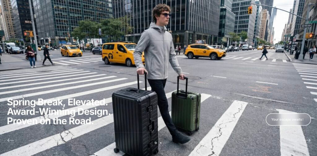 LuggageX luggage brand