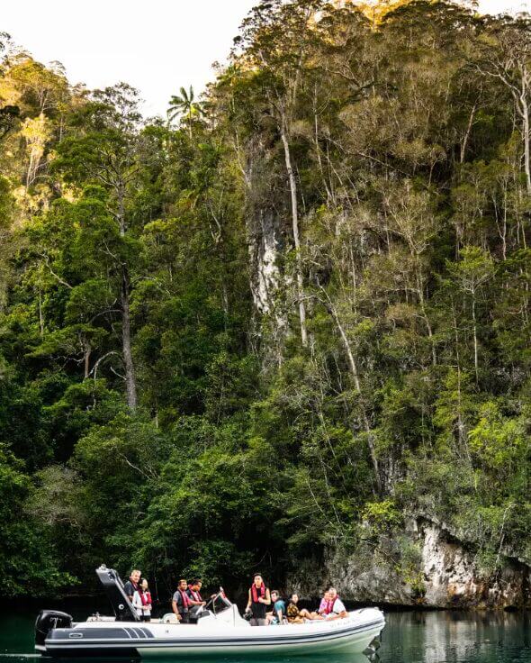 cruising in Indonesia 
