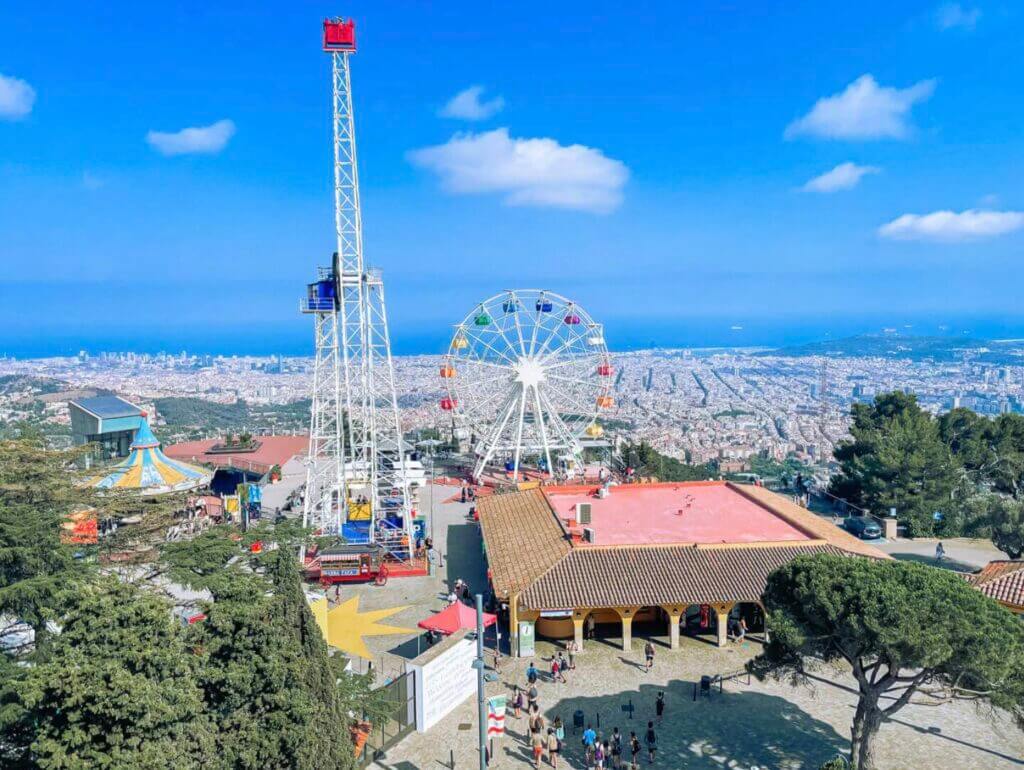 Tibidabo hike Barcelona