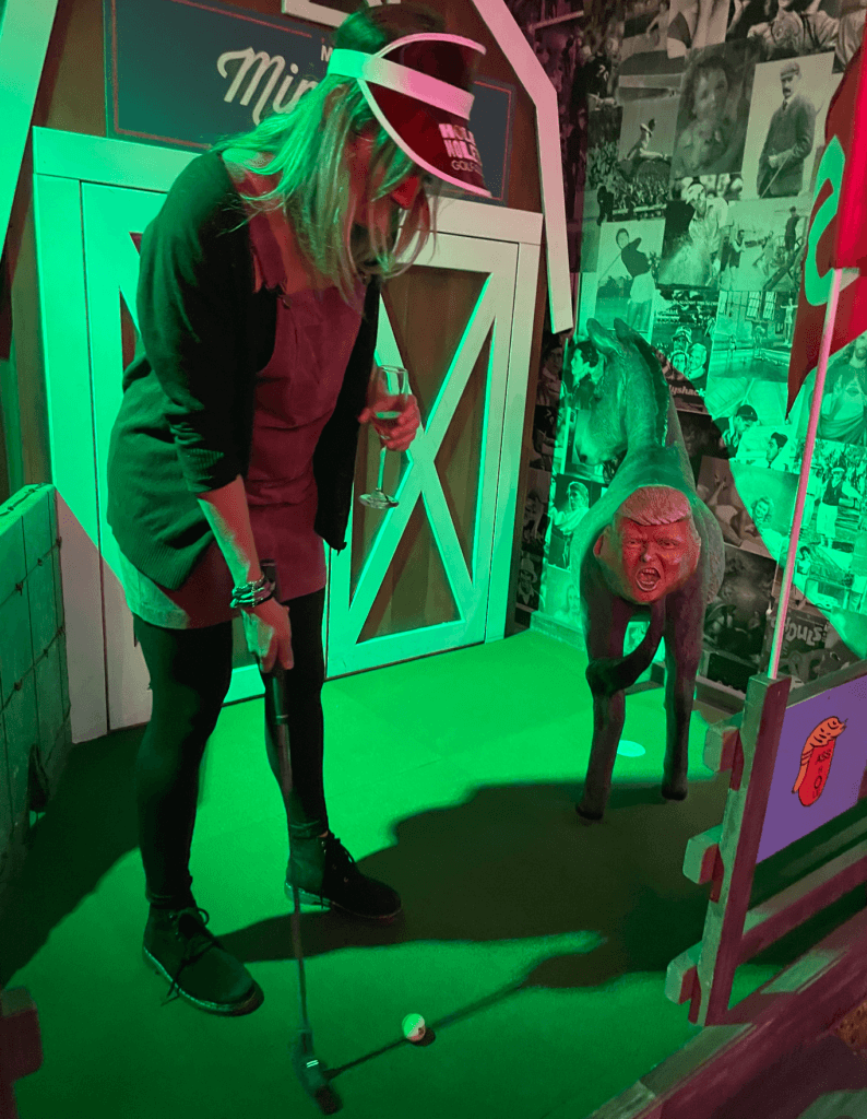 Holey Moley mini golf