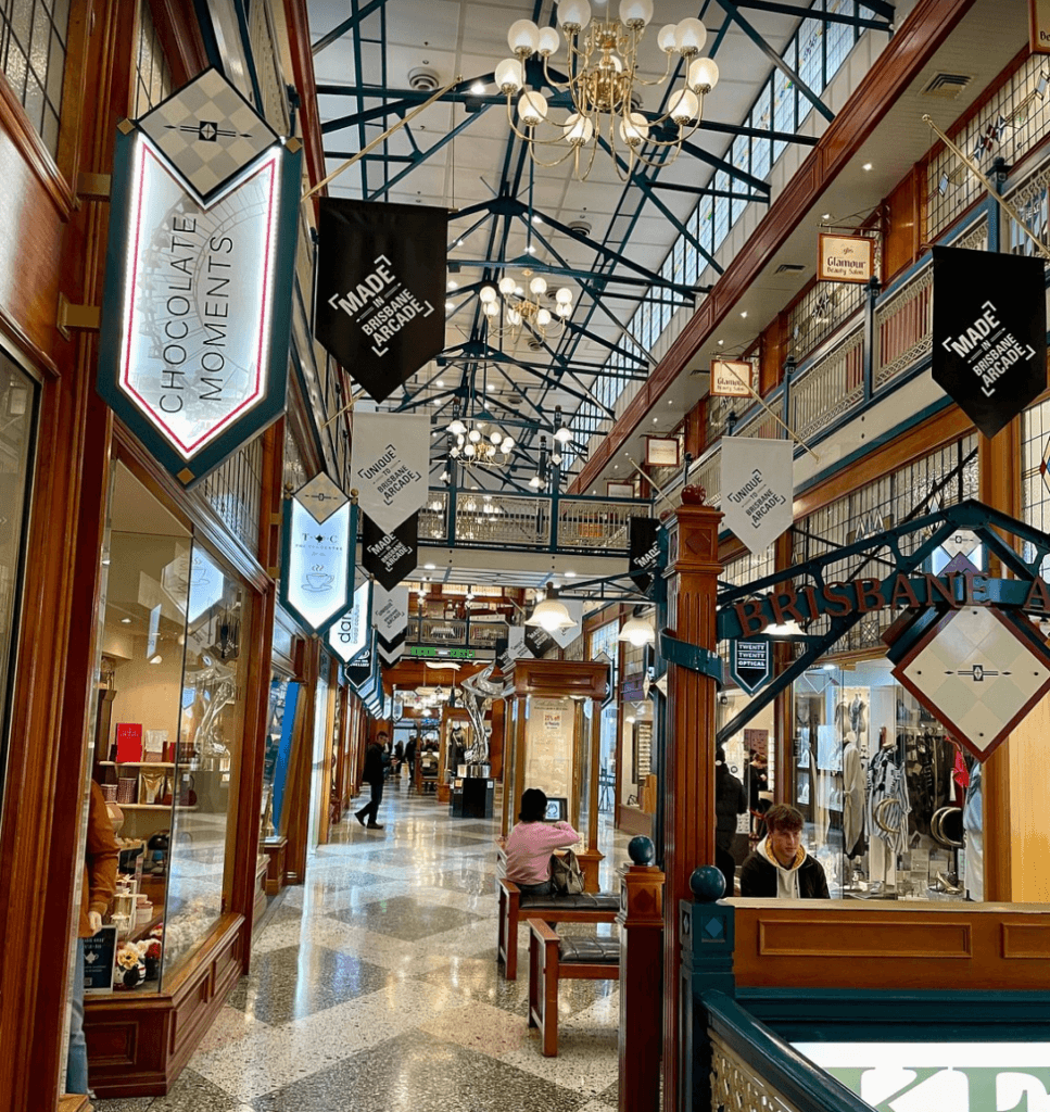 The Birsbane arcade brisbane 