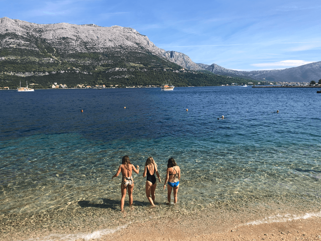 korcule beaches