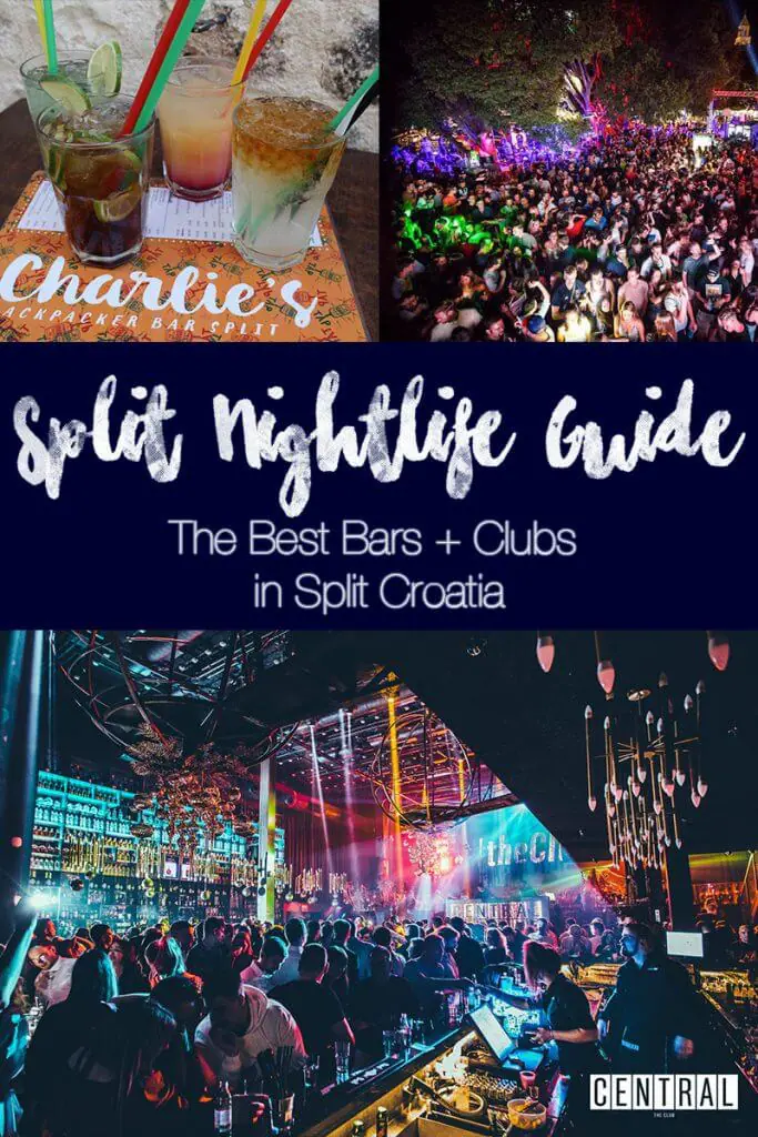 Split is one of the nightlife capitals of Croatia, and this Split Nightlife guide will give you a hint as to which bars, nightclubs, and areas to find the best cocktails, dancing, and good time!