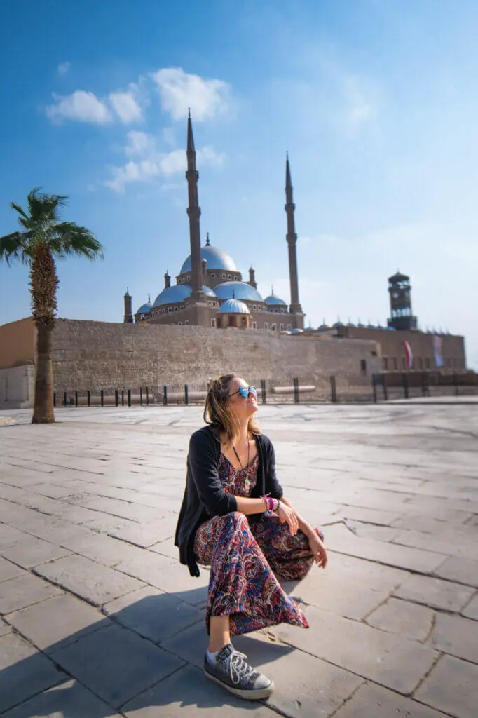 you must know the best travel tips for Egypt before visiting Islamic Cairo and the mohammad ali pasha mosque 
