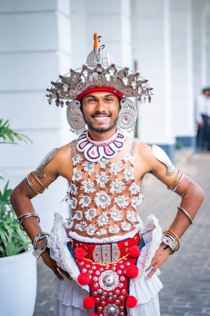 Sri Lankan traditional dance clothing outfit - is sri lanka worth visiting 