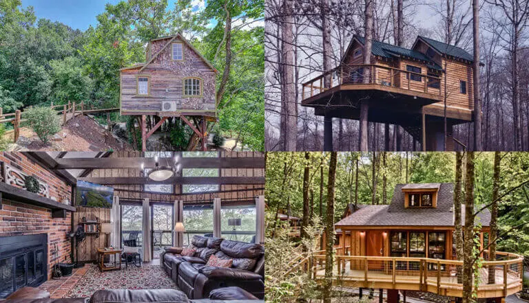 tennessee treehouse rentals all over the state for a getaway in nature