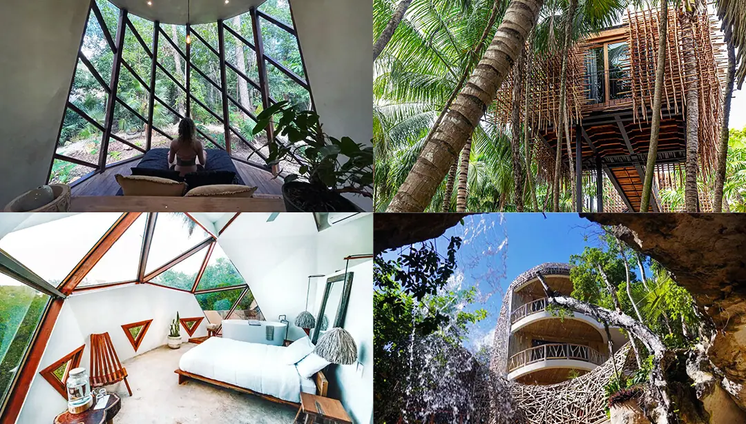 tulum treehouses: 10 amazing treehouses in tulum you can sleep in
