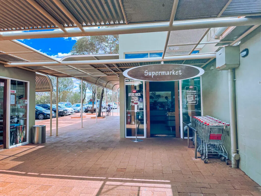 Ayers Rock Resort supermarket
