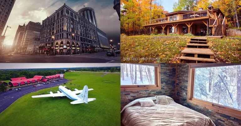 unique places to stay in wisconsin - fun and unusual hotels and vacation rentals
