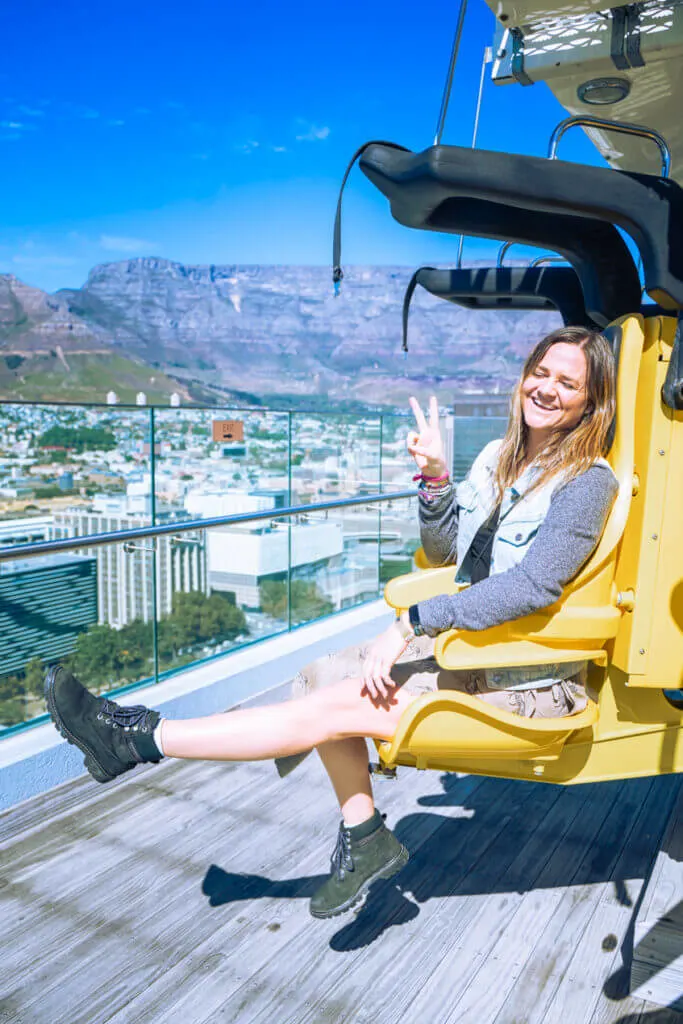 Sky Hi is a thrill ride in the center of Cape town and one of the most fun and unusual things to do !