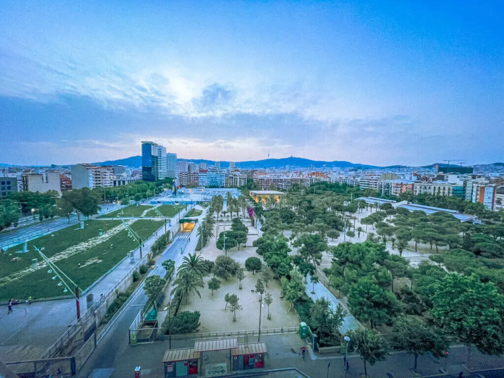 Arenas de Barcelona view