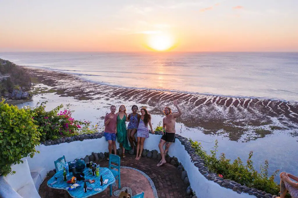 temple lodge uluwatu boutique accommodation with a view sunset