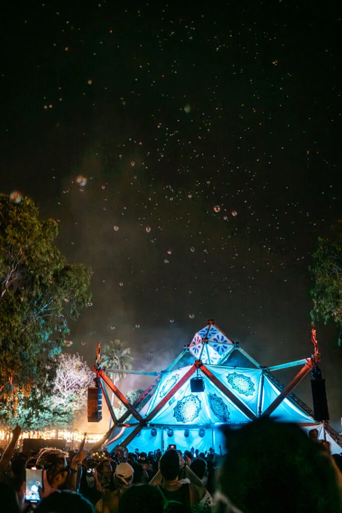 Solar Village stage wonderfruit