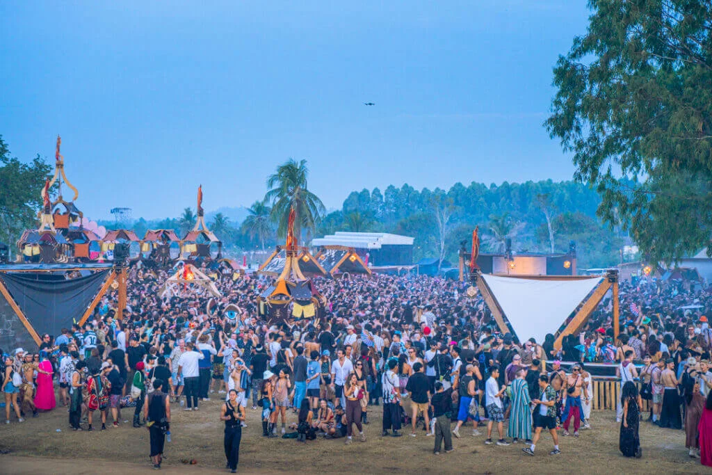 wonderfruit sunrise crowd