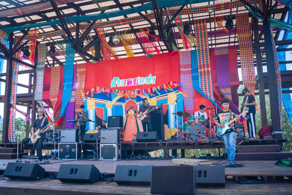 molam world thai stage wonderfruit festival