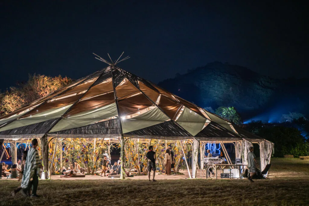 Wonderness stage Wonderfruit festival 