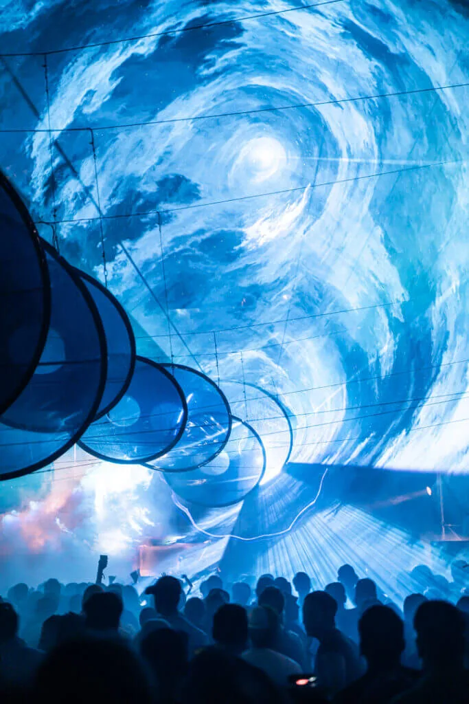 most amazing lighthow in the world wonderfruit quarry stage
