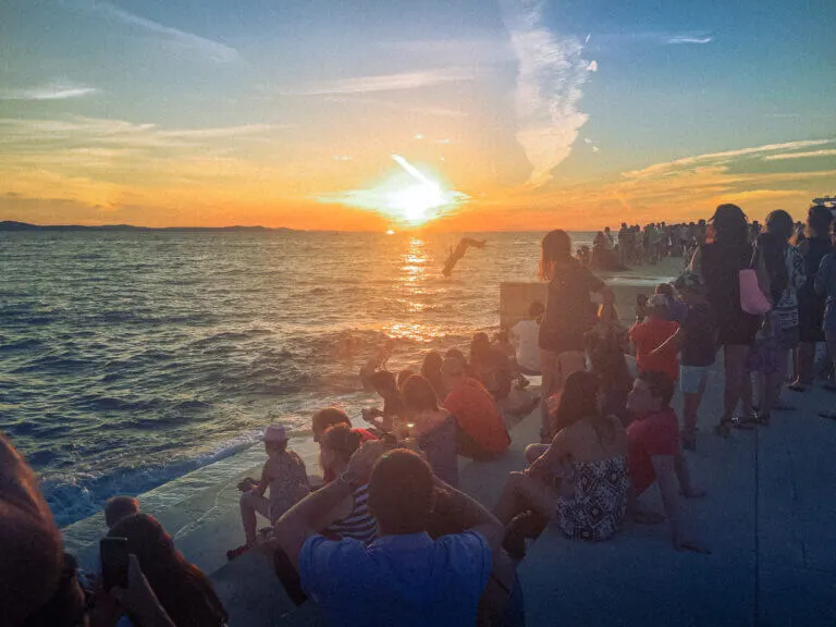 zadar croatia sunset things to do