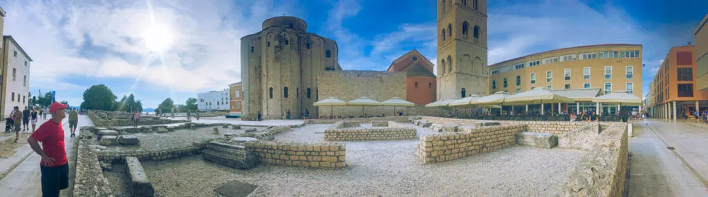 Cathedral, St Donatus Church, & Roman Forum in Zadar Croatia