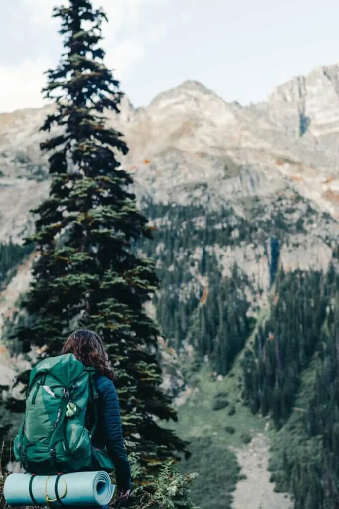 the Canadian rockies are one of the best places to visit in Canada for your first time