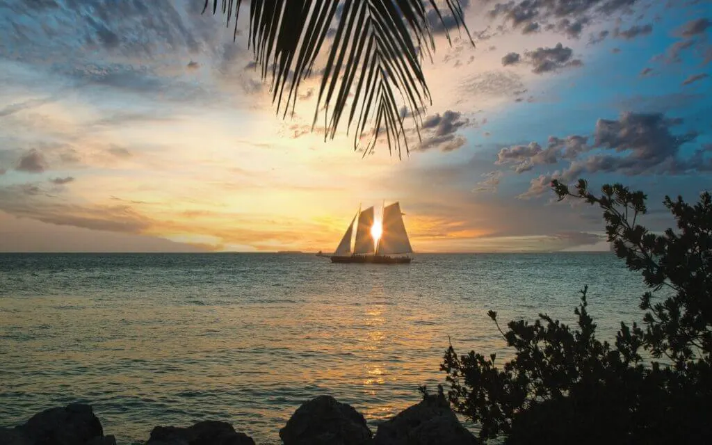 Key West suset from Fort Zachary Taylor State Park