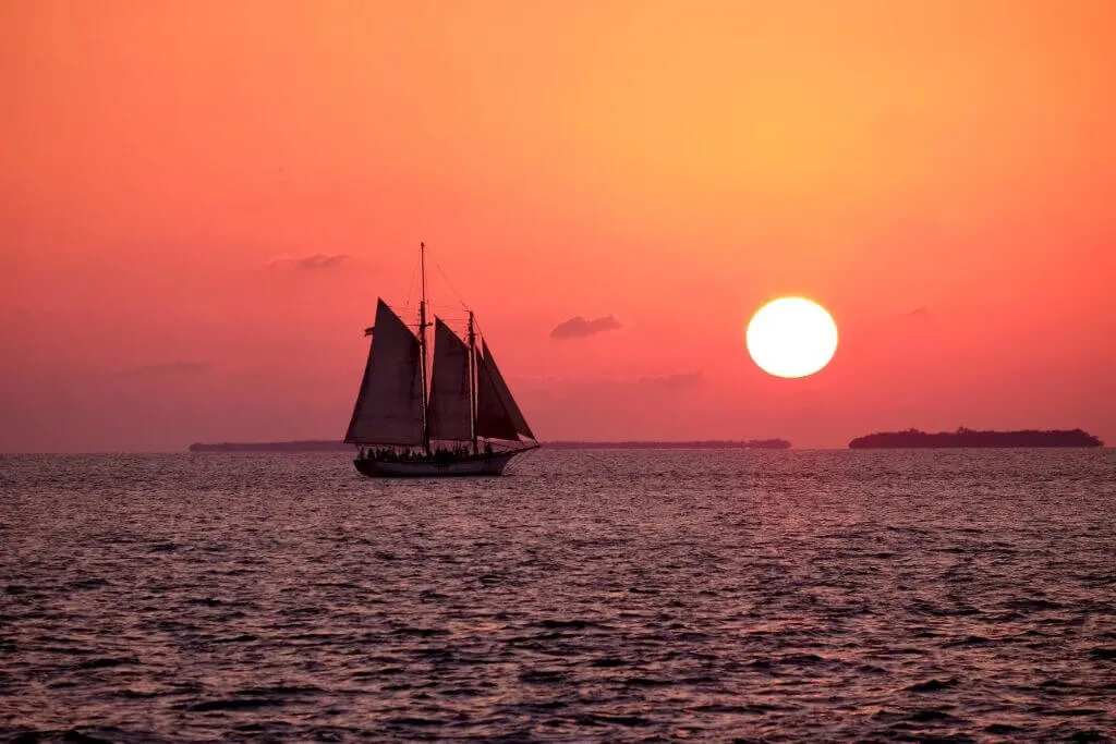 Key west from sunset sailing tour