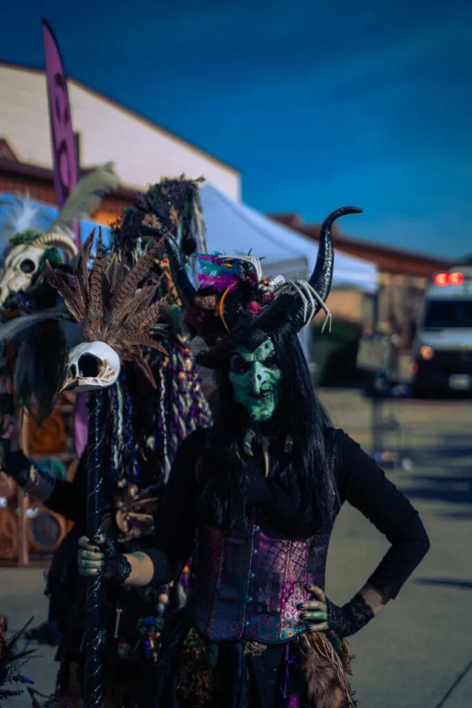 Rougarou Festival witch costume
