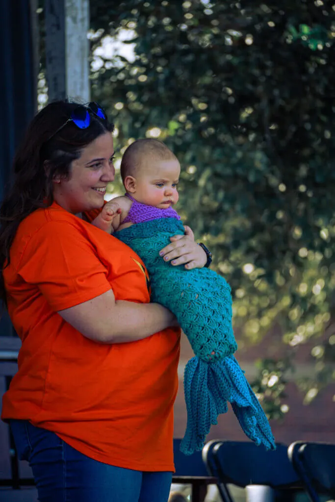 Rougarou Festival costume contest for infants