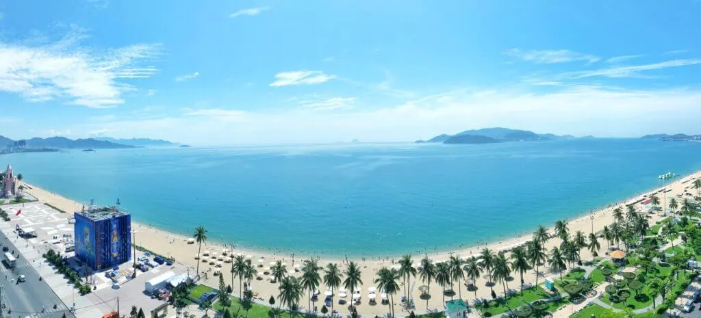 Nha Trang beach stopover on Vietnam trip