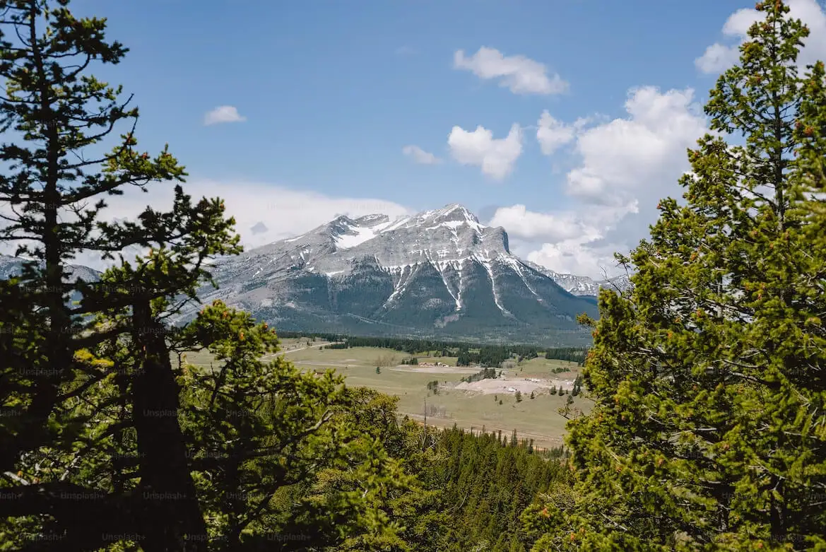 Stunning views and mountains of Glacier National Park