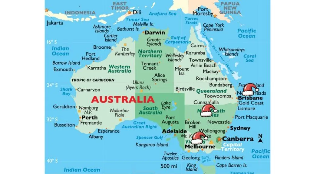 christmas festivals in Australia