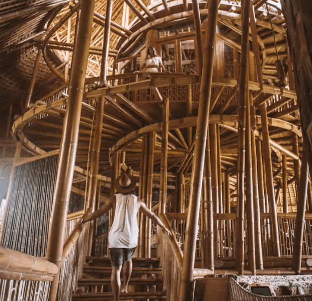 Palm Villa incredible bali bamboo house eco villa 