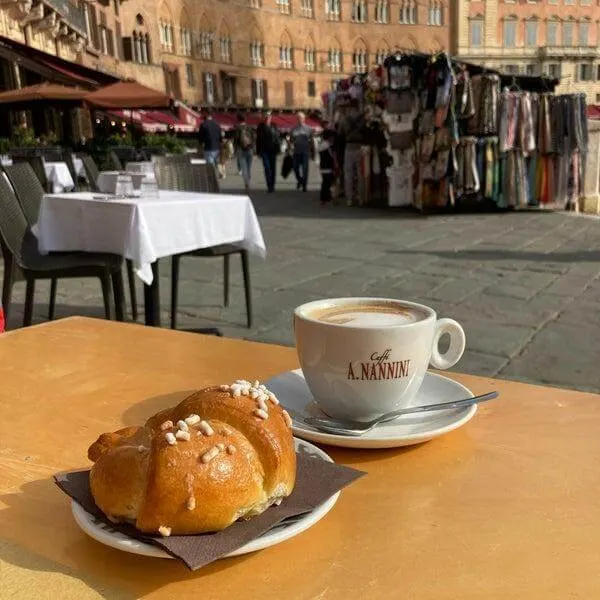 breakfast in Siena 3 days in Tuscany