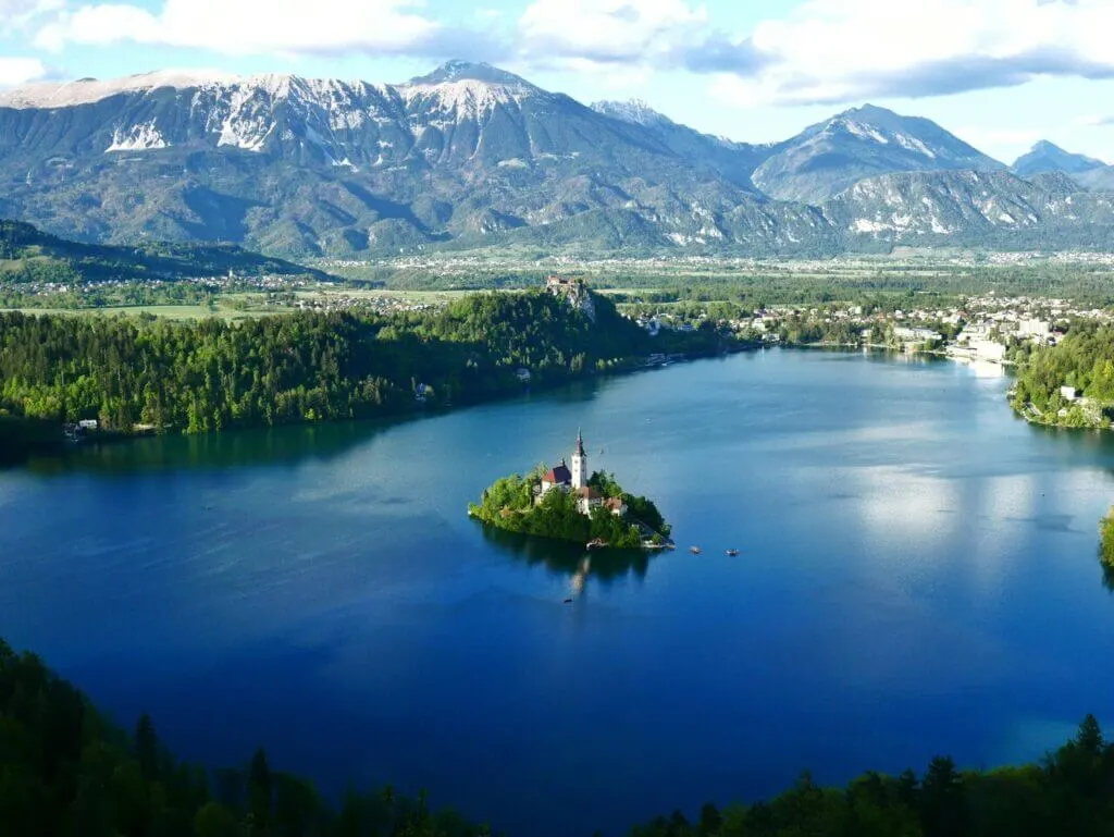 walking holidays in Slovenia Lake Bled