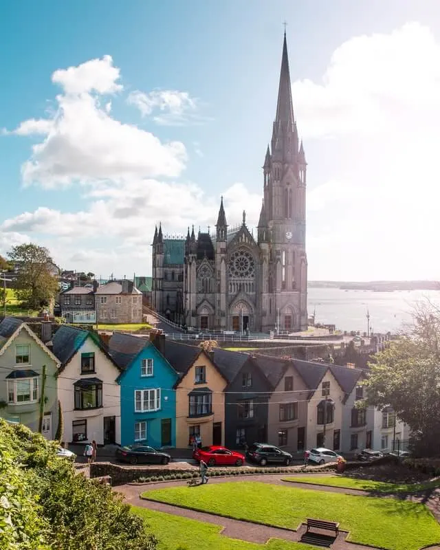 Cobh town Deck of Cards Houses - places to visit around Cork Ireland city