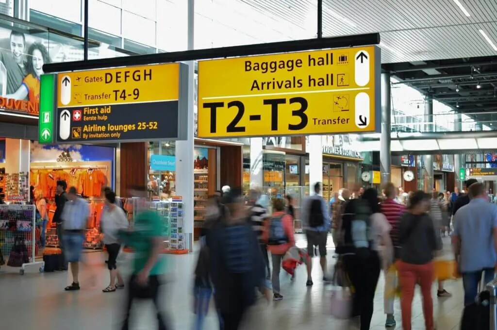 Amsterdam Schipol airport 