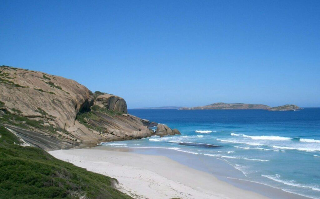 Beautiful beach in Esperance, Western Australia.
