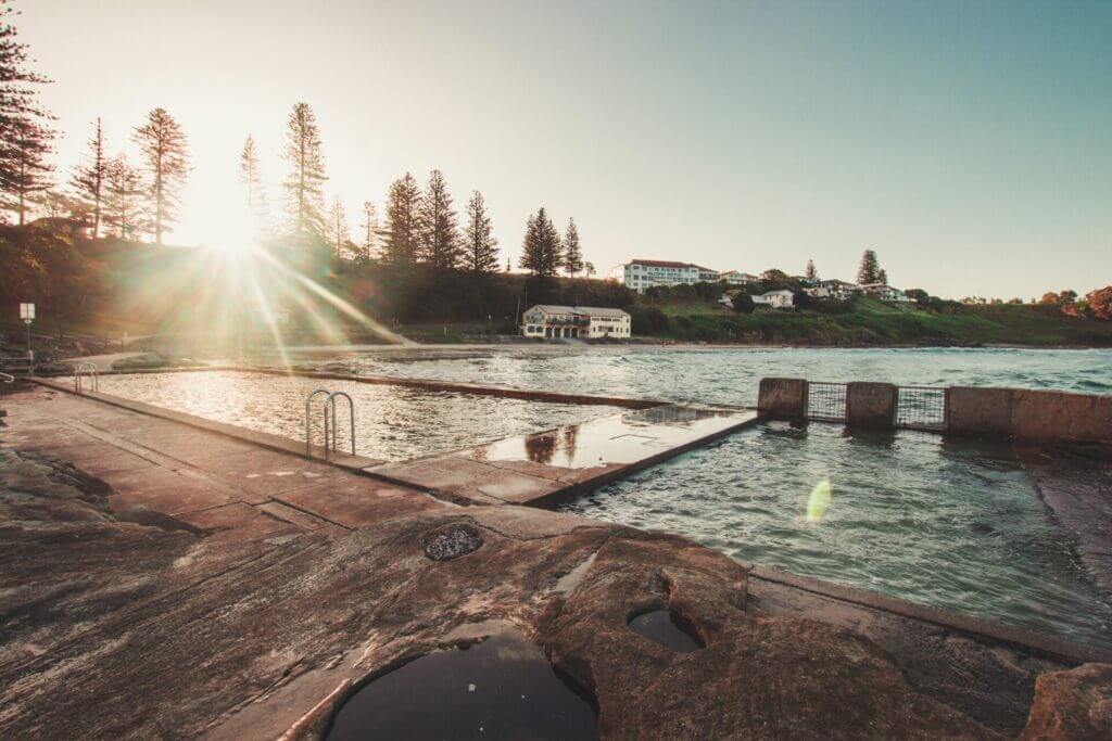 Yamba ocean pool NSW