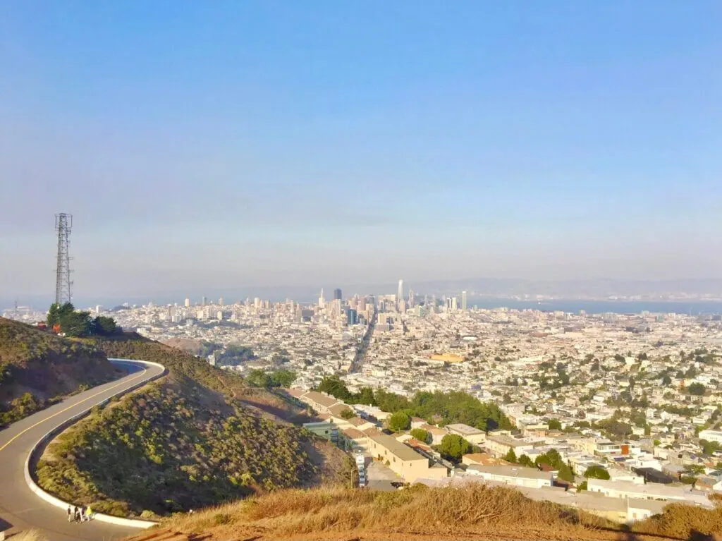 twin peaks san francisco sunset spot