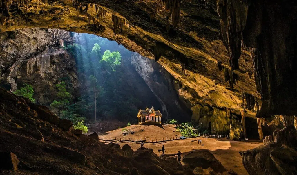 Tham Phraya Nakhon Thailand temple in a cave